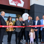 Brampton Mayor Patrick Brown Cutting the Ribbon for the Upper Mayfield Estates Grand Opening